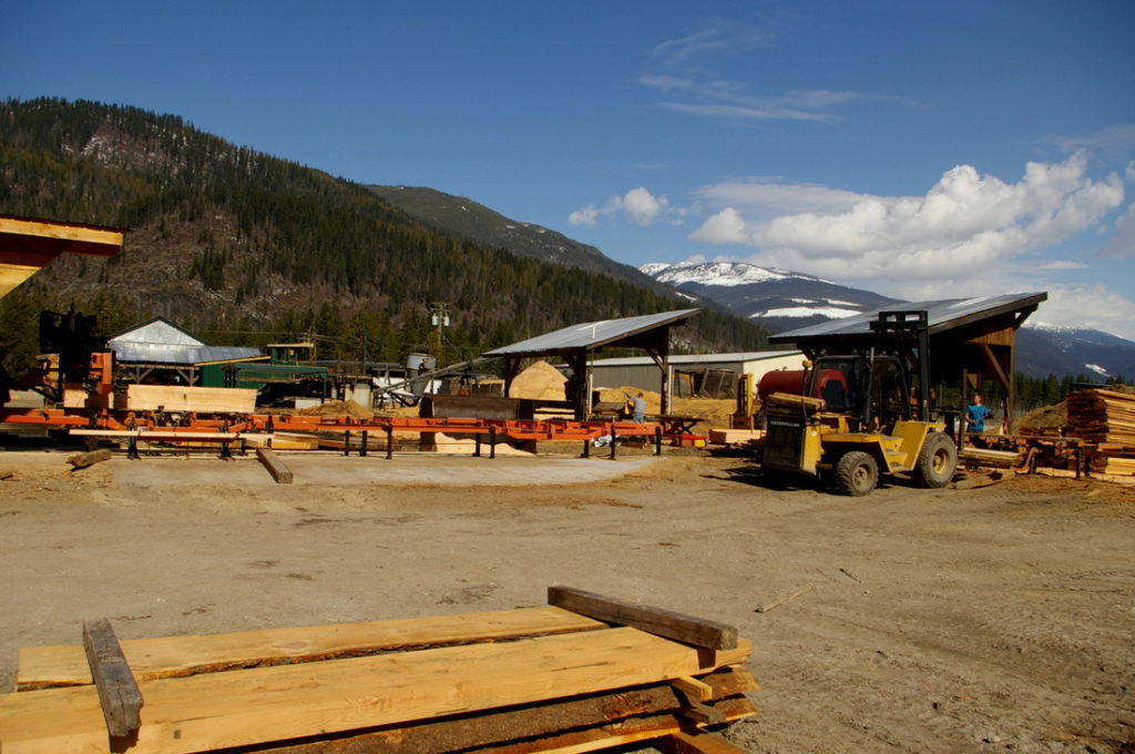 Hyde Sawmill yard